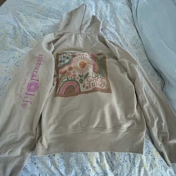 Natural Life Hoodie “Do good things” - Picture 6 of 10